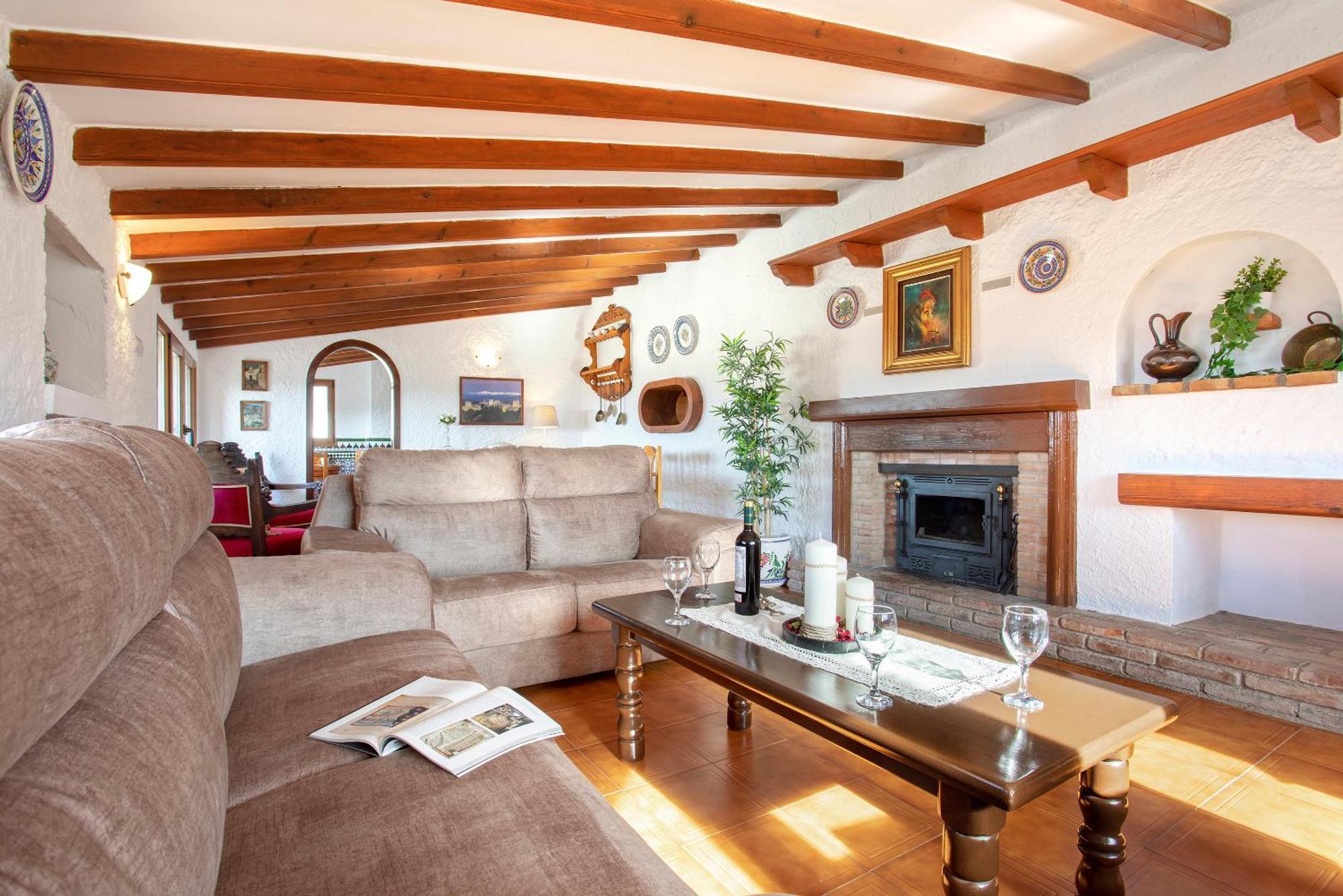 Casa Jardin Del Olivar Con Piscina Privada Alcaucín Exteriér fotografie