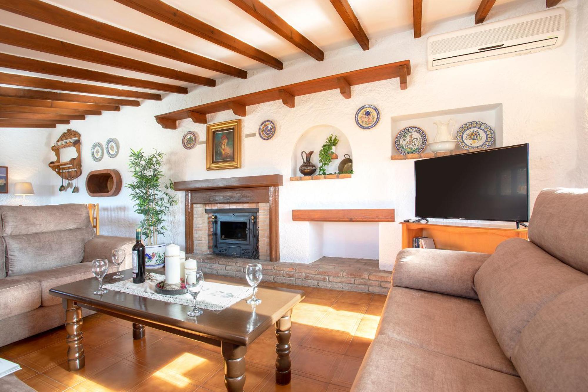 Casa Jardin Del Olivar Con Piscina Privada Alcaucín Exteriér fotografie